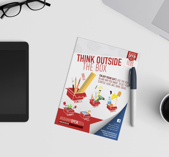 Flyer Think Outside The Box | DesignedBy