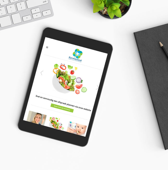 Website Praktijk KernGezond | DesignedBy